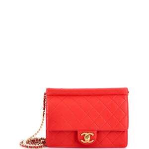 Chanel Pearl Chain Flap Bag Quilted #227596C27B